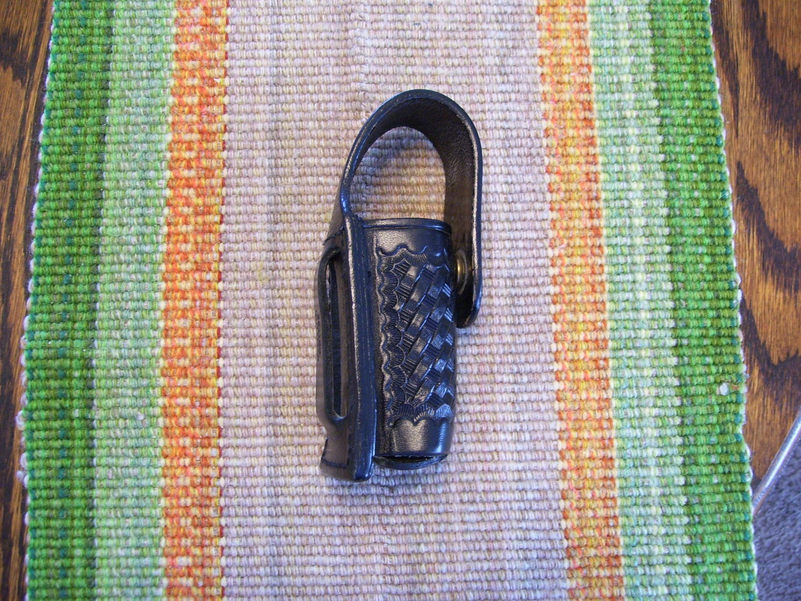 Dutyman 3621BG Leather Blk Mk 3 Mk III Mace OC Defense Spray Case Holder Holster