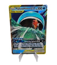 Carta Promo Pokémon TCG Magikarp & Wailord GX Tag Team Stella Nera SM166 LP/NM