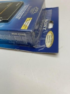 ソニー sonny PC周辺機器 フロッピーディスクインターフェースアダプター メモリースティック MSAC-FD2MA ブラック Boxed Sony MSACFD2M Floppy Disc Interface Adapter for Memory Stick