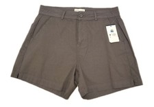 Reel Life Everyday Shorts Men's Size Large Breathable Gray Button Zip Bottoms 