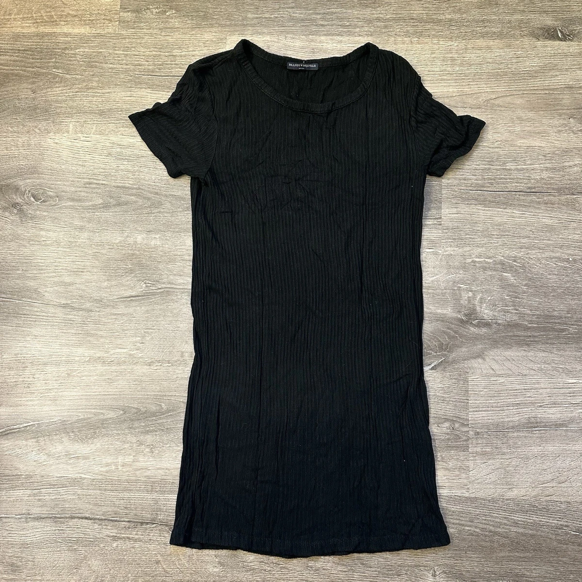 brandy melville black shirt dress Bonnie Dress
