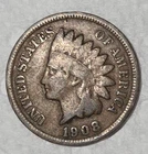 1908 P - 118 Year Old Indian Head Penny Cent 1C Ungraded (KIN014)