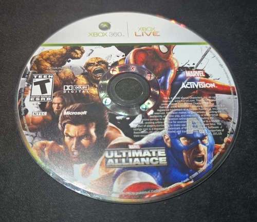 Marvel: Ultimate Alliance 1 Activision Microsoft Xbox 360 MINT condition*