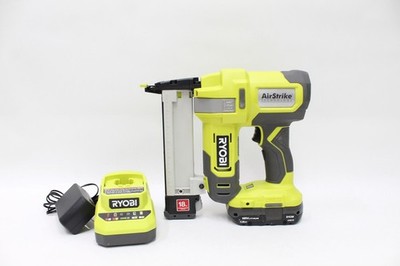 Ryobi ONE+ Airstrike 18V 18 Ga. Narrow Crown Stapler Kit w/ 1.5 Ah Battery, P361