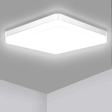48W LED Deckenlampe Panel Deckenleuchte Schlafzimmer Wohnzimmer Bad Flur lampe
