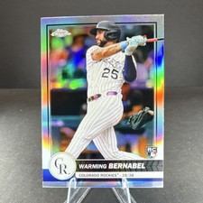 Topps Chrome 2026 Warming Bernabel RC Colorado Rockies #19 Baseball MLB