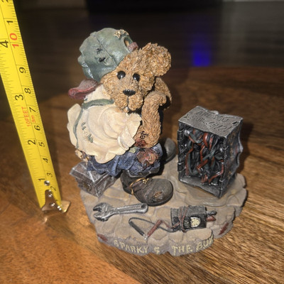 Boyds Bears & Friends Sparky Bearstone Resin Figurine 1998 4'' 227716