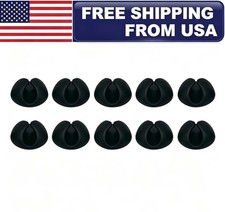 10 Cable Clip Grip Desk Wall Organizer Desktop Wire Cord Type Usb Charger Holder