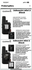 Garmin inReach Mini 2 Satellite Communicator Black with Power Pack Bundle