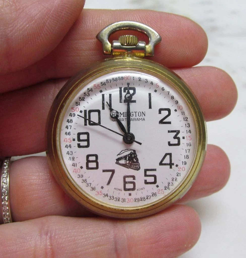 Remington Pocket Watch Pocket Watches with Vintage for sale | eBay