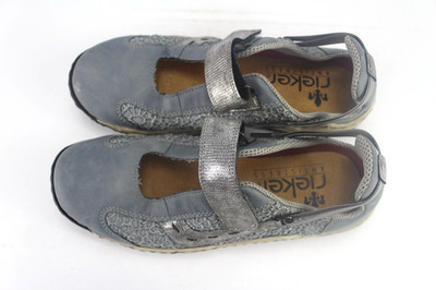 Rieker Gr.37 Damen Halbschuhe Ballerinas Slipper Loafers Sommer TOP  M 248