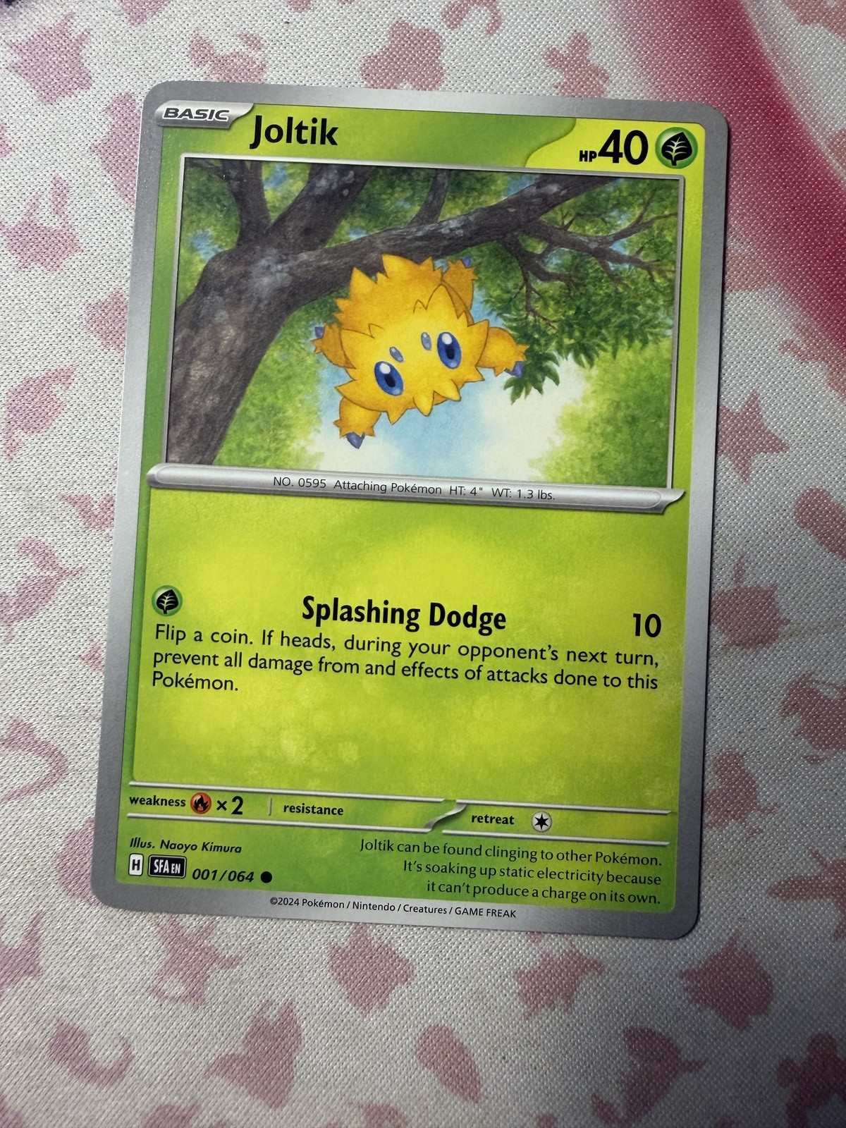 Joltik Common SV: Shrouded Fable 001/064 NM English