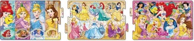 Epoch Apollo's Step Panorama Puzzle Disney Princess/Sparkling Princess 18/24/32