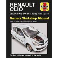 Renault Clio 10.2005-05.2009 Benzin Diesel Repair Manual Haynes