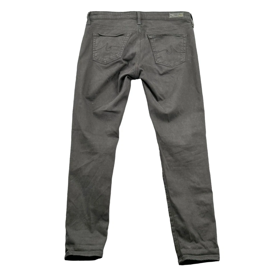 Adriano Goldschmied Jeans Womens 28 Black Denim The Legging Ankle Super Skinny - Image 4 of 4