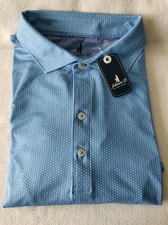 NWT LARGE Johnnie O Marlin Featherweight Performance Polo MSRP 110