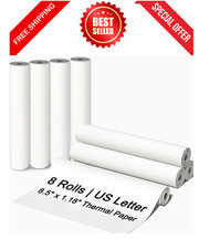 Thermal Paper 8.5x11 Inch for Thermal Printer, US Letter Size.