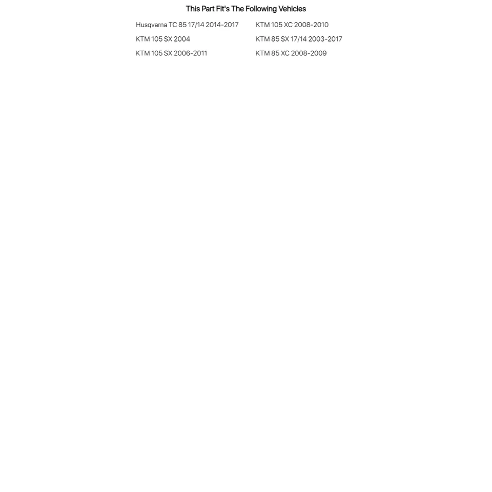 Peso pesado do volante Steahly +7 oz. Para KTM 105 XC 2008-2010 - Imagem 2 de 2