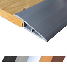 1/2" to 3/5" Height Threshold Ramp - Rubber Threshold, Floor 40 Inch, Gray
