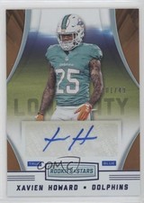 2016 Panini Rookies & Stars True Blue 1/49 Xavien Howard #RLS-XHW Auto 0r4