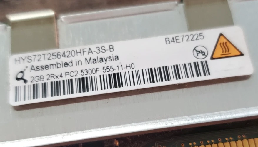 Qimonda 2GB 16x32GB Total DDR2 Server RAM, Lots of 4 - Image 2 of 2