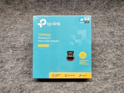 TP-Link Model TL-WN725N 150Mbps Wireless N Nano USB Adapter *New/Sealed*