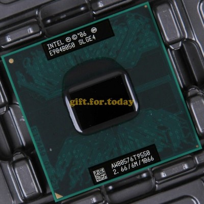 Lot of 10pcs Core 2 Duo T9550 2.66 GHz Dual Core Socket P Processor CPU @zx