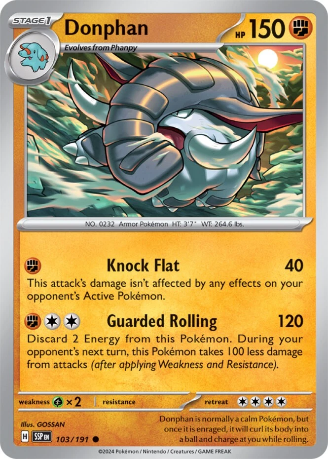 Donphan Pokémon TCG Cards for sale | eBay