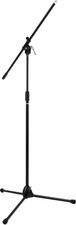 MS205BK - Supporto Microfono a Giraffa, Colore: Nero