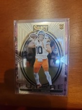 2024 Panini Select - Select Future Bo Nix #7 Silver Prizm (RC)