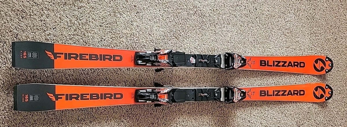 Blizzard Firebird SL FIS Slalom Skis w/ Marker XComp 16 bindings 