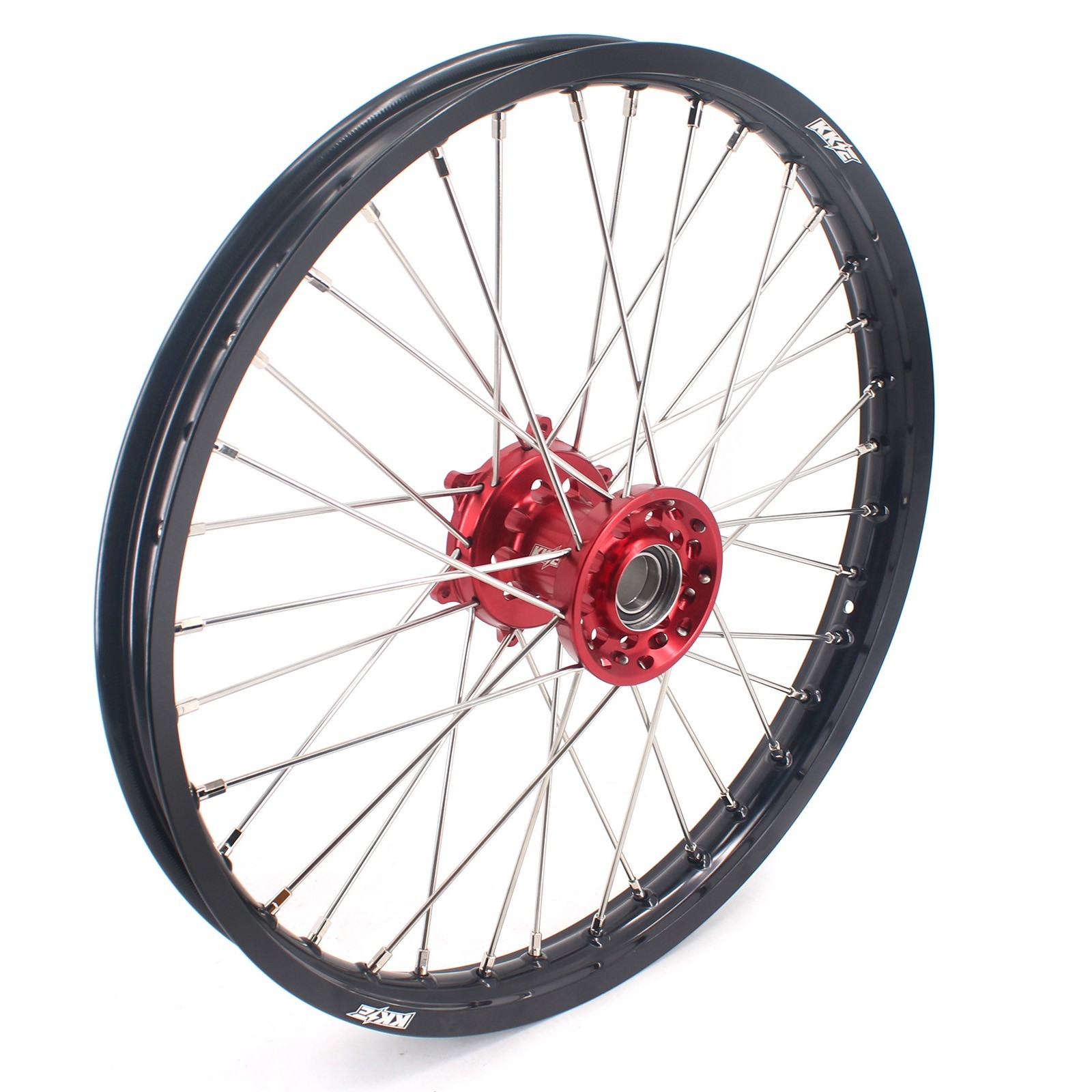 Rre Rims KKE 21/18 Enduro Wheels Rim Set For BETA RR 2013-2024 Red Anodized Hub ...