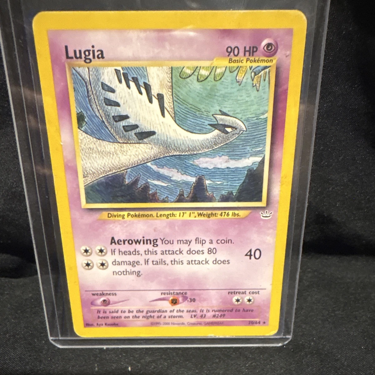 Lugia Pokémon TCG Neo Revelation Individual Collectible Card Game