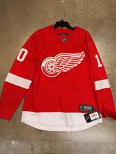 Detroit Red Wings #10 Vladimir Tarasenko long sleeve jersey, Small