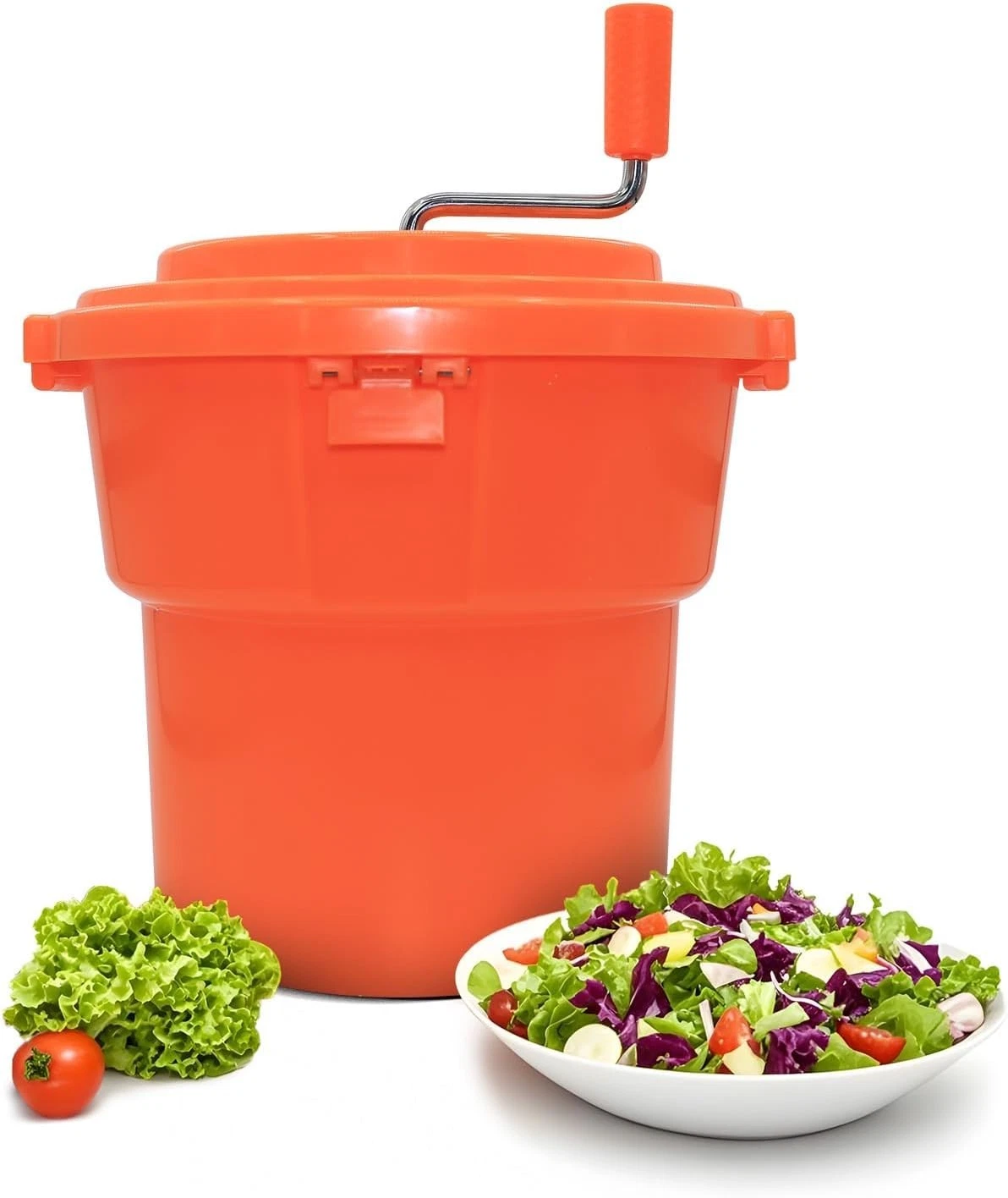 Clivia 5 Gallon 20 Qt Commercial Salad Spinner Vegetable Lettuce Dryer Washer
Opens in a new window