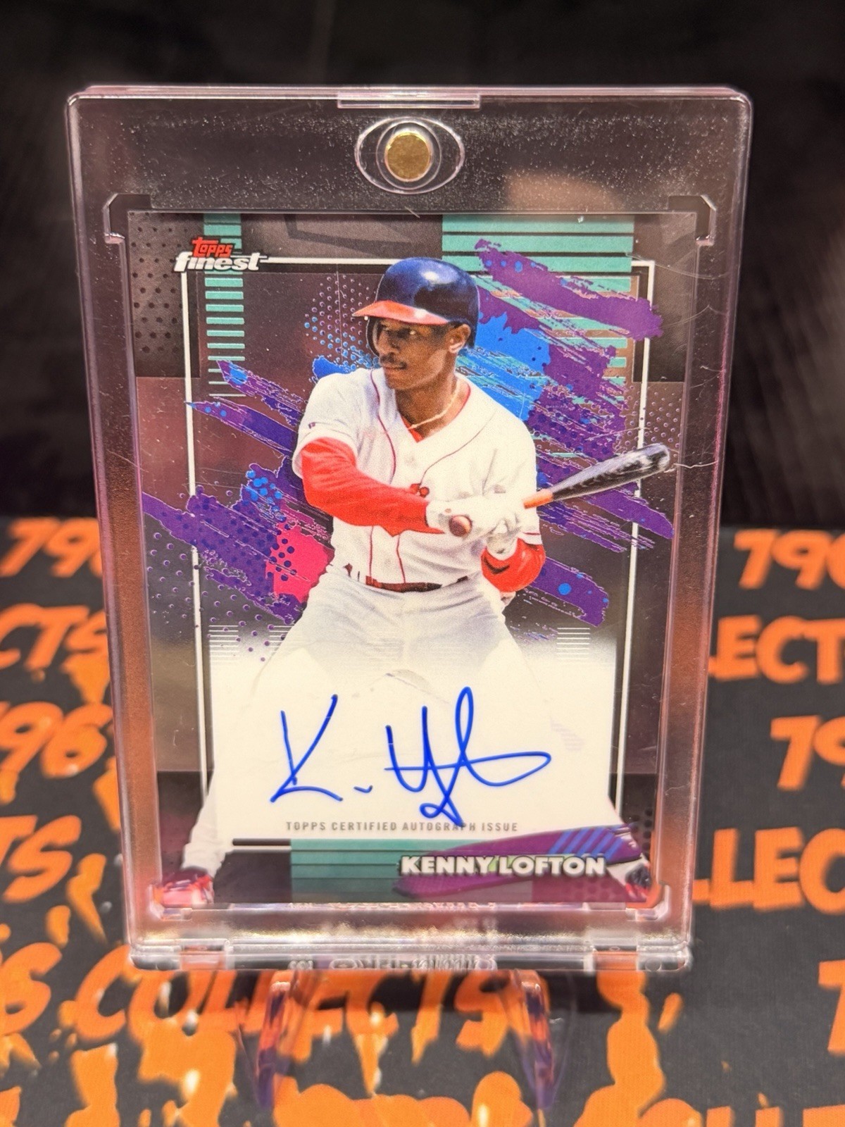 2026 Topps Finest Kenny Lofton #FA-KL On Card Auto  Indians Guardians