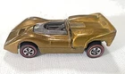 Hot Wheels 1968 Redline McLaren M6A US Gold Excellent
