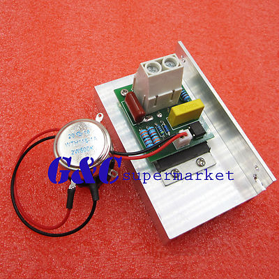 10000W AC 220V SCR Voltage Regulator Motor Speed Controller Thermostat Dimmer