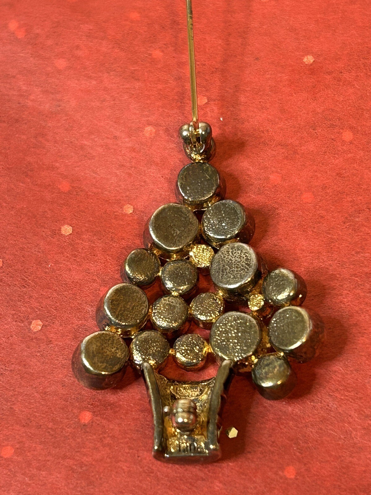 Signed Joan Rivers Christmas Tree Brooch Great Condition eBay