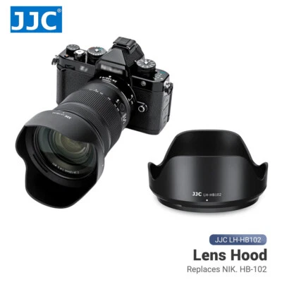 JJC LH-HB102 Replace HB-102 Lens Hood for Nikon Nikkor Z 24-120mm f/4 S & Z 28-400mm