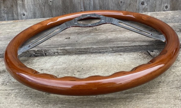 Datsun Wood Steering Wheel NEW 510 240Z 260Z 280Z 520 521 610 Bluebird JDM 15' - Image 4 of 4