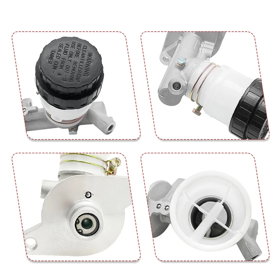 Cilindro maestro de freno para Can Am Maverick 1000R Max 1000R Commander 800 1000 Max Foto 4 de 4