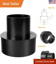 6-inch to 4-inch Dust Collector Hose Reducer - Quick Connect, Workshop Essential