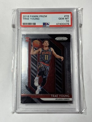 TRAE YOUNG Rookie Card PSA 10 PRIZM