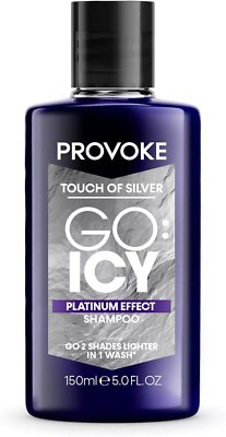 PROVOKE Touch Of Silver Go Icy Platinum Effect Shampoo 150ml