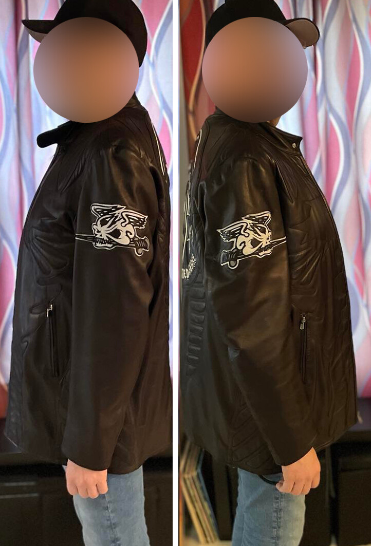 LEATHER JACKET - Custom - Stereo Transmitted Dise… - image 6