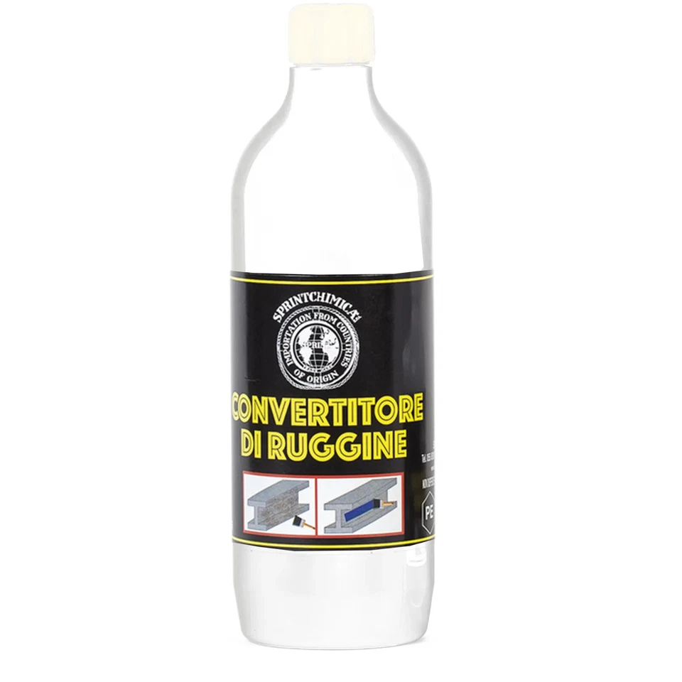 CONVERTITORE DI RUGGINE ELIMINA RIMUOVI SCIOGLIRUGGINE FERRO CONVERTIRUGGINE - Immagine 4 di 4