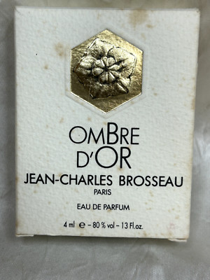 JEAN-CHARLES BROSSEAU OMBRE D'OR 4ML EDP MINI VINTAGE SPLASH (NEW WITH BOX)