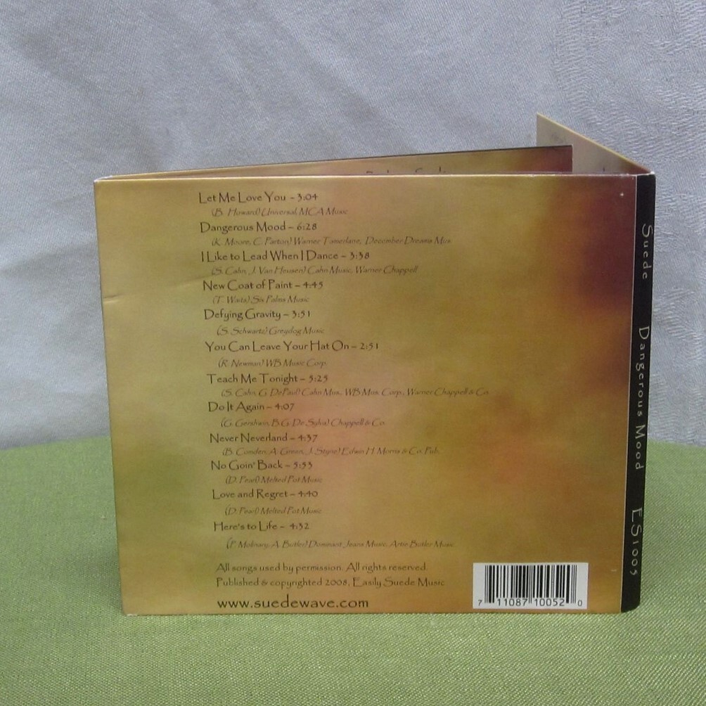 SUEDE autograph Dangerous Mood signed CD jazz trumpet LGBTQ pop