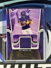 2021 Panini Playbook Irv Smith Jr Blitz Patch #BTZ-ISM